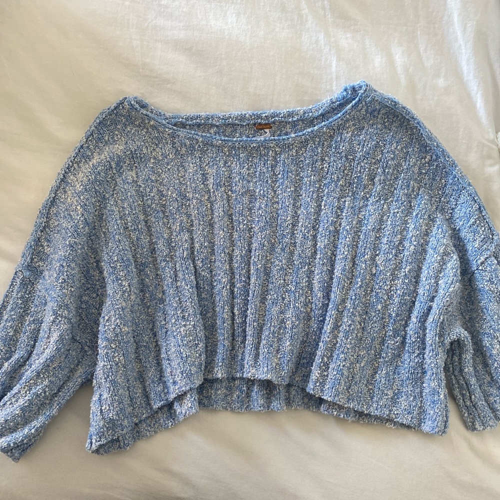 Free People Cropped Sweater